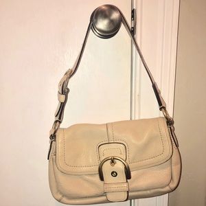 Coach Leather Shoulder Bag